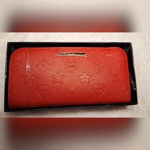 Aldo Embossed Red Women's Wallet